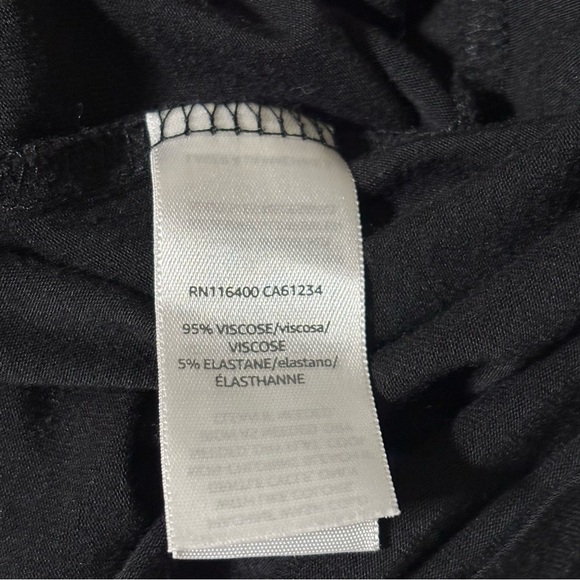 Daily Ritual Jersey Knit T-Shirt Top Relaxed Fit Casual Stretch Size XXL - Picture 16 of 16